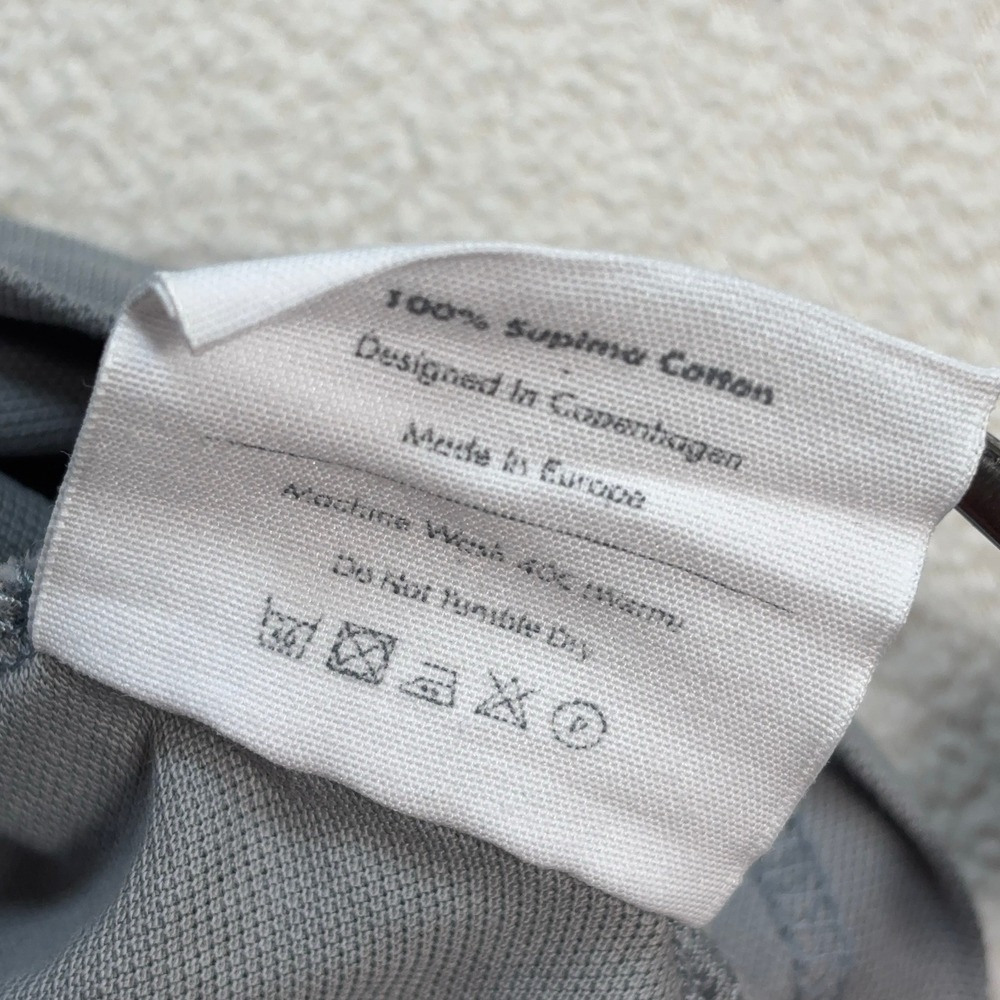 Son Of‎ A Tailor T-Shirt Men's S/M Gray 100% Supima Cotton Crewneck *Stains* - Picture 12 of 13